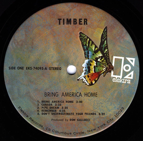 Timber (6) : Bring America Home (LP,Album)