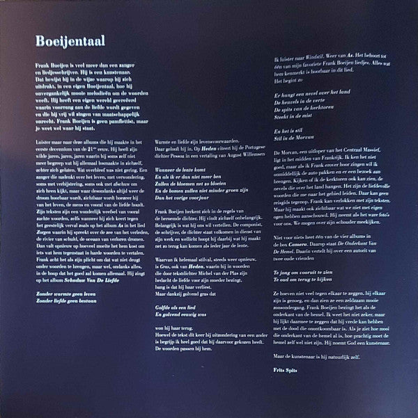 Frank Boeijen : Taal Van De Tijd 2000 - 2010 (LP,Album,Stereo)