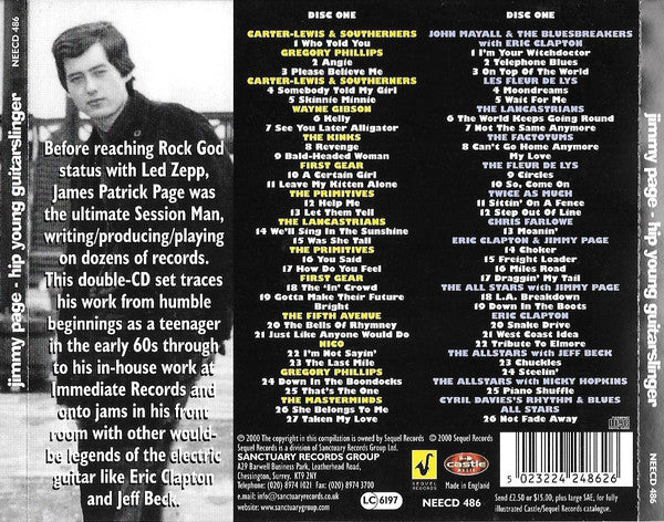 Jimmy Page : Hip Young Guitar Slinger: Jimmy Page And His Heavy Friends (Compilation)