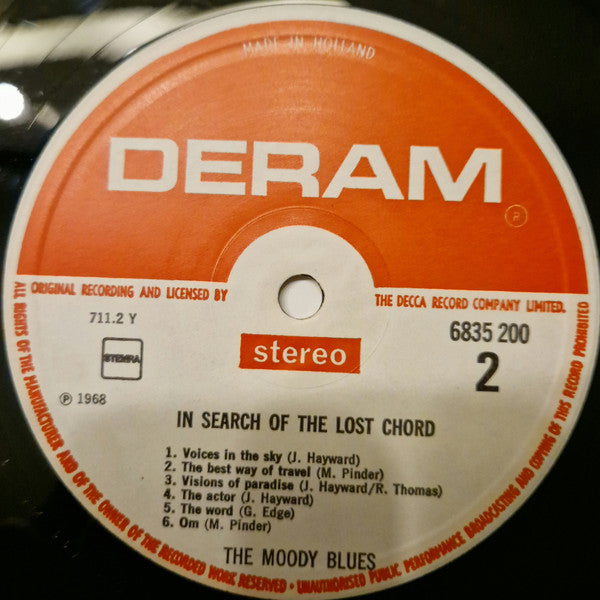 Moody Blues, The : In Search Of The Lost Chord (LP,Album,Reissue)