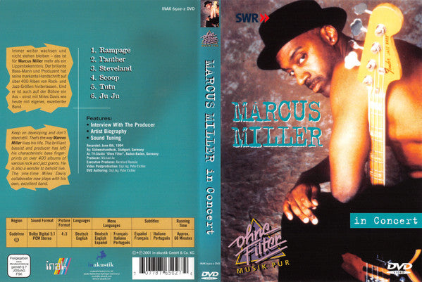 Marcus Miller : In Concert (DVD-Video)