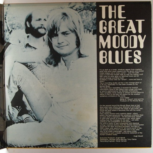 Moody Blues, The : The Great Moody Blues (LP,Compilation,Reissue)
