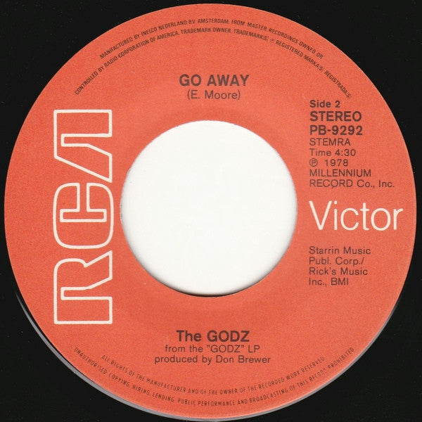 Godz (2), The : Under The Table (7",45 RPM,Single,Stereo)