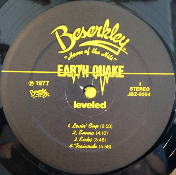 Earth Quake (2) : Leveled (LP,Album,Stereo)