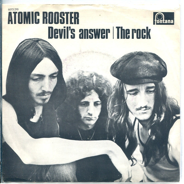 Atomic Rooster : Devil's Answer (7", Single, Mono)
