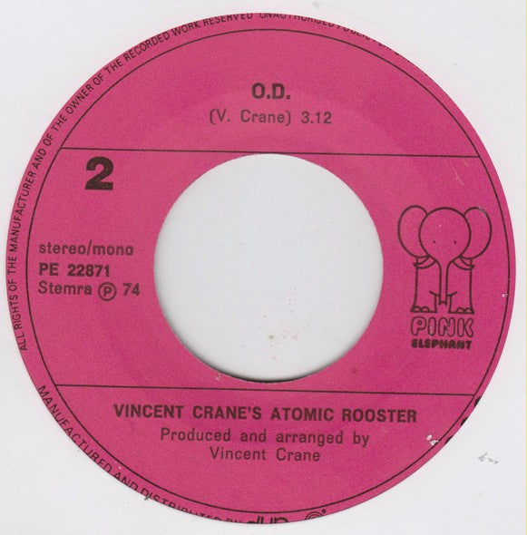 Atomic Rooster : Tell Your Story (Sing Your Song) (7",45 RPM,Single)