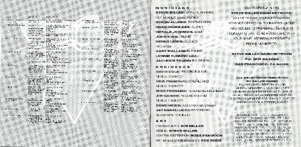 Steve Miller Band : The Very Best Of The Steve Miller Band (Compilation)