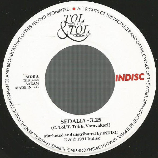 Tol & Tol : Sedalia (7",45 RPM,Single,Stereo)