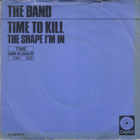 Band, The : Time To Kill (7",45 RPM,Single)