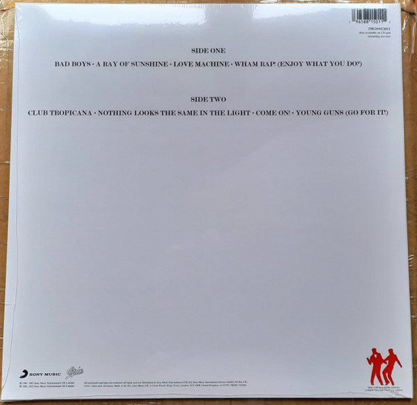 Wham! : Fantastic (LP,Album,Reissue,Remastered,Stereo)