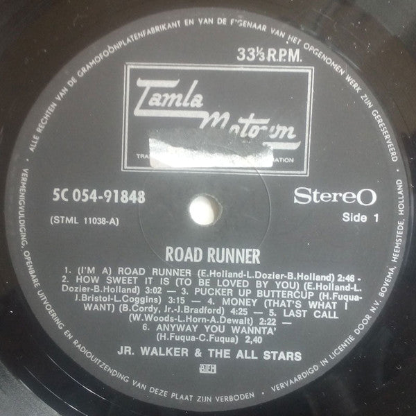 Junior Walker & The All Stars : Road Runner (LP,Album,Reissue)
