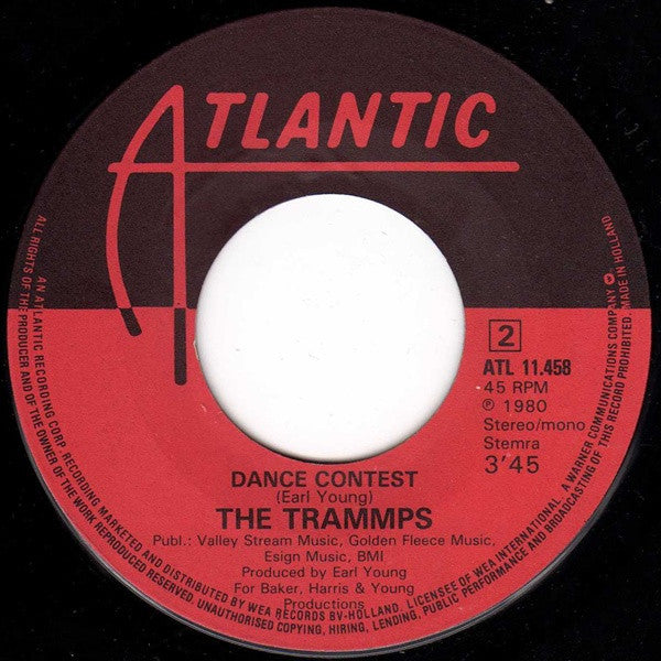 Trammps, The : Hard Rock And Disco (7",45 RPM,Single,Stereo)