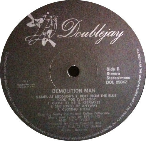 Various : Demolition Man (Original Soundtrack Recording) (LP,Album)