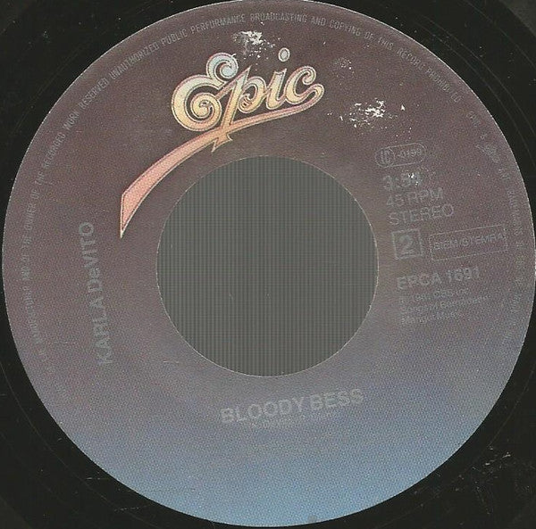 Karla DeVito : Cool World (7",45 RPM,Single)