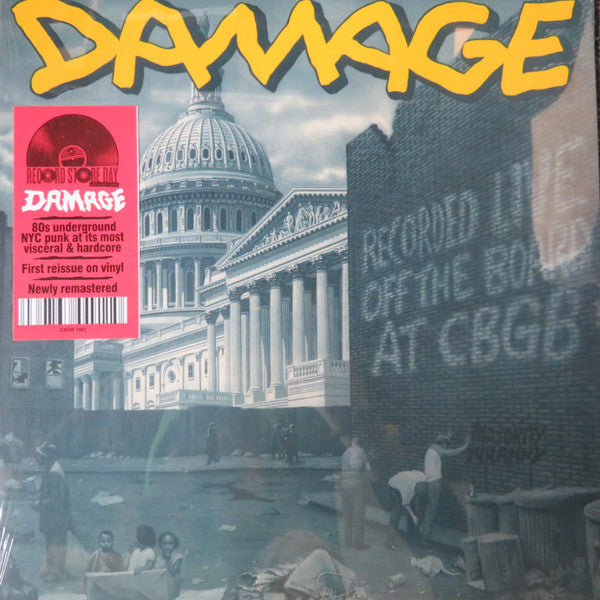 Damage (13) : Recorded Live Off The Board At CBGB (LP,Album,Record Store Day,Reissue)