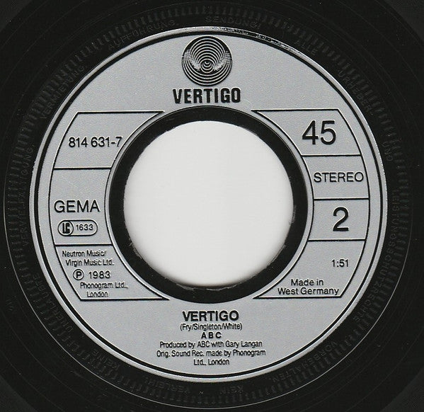 ABC : That Was Then But This Is Now (7",45 RPM,Single,Stereo)