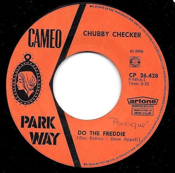 Chubby Checker : Do The Freddie / (At The) Discotheque (7",45 RPM,Single)
