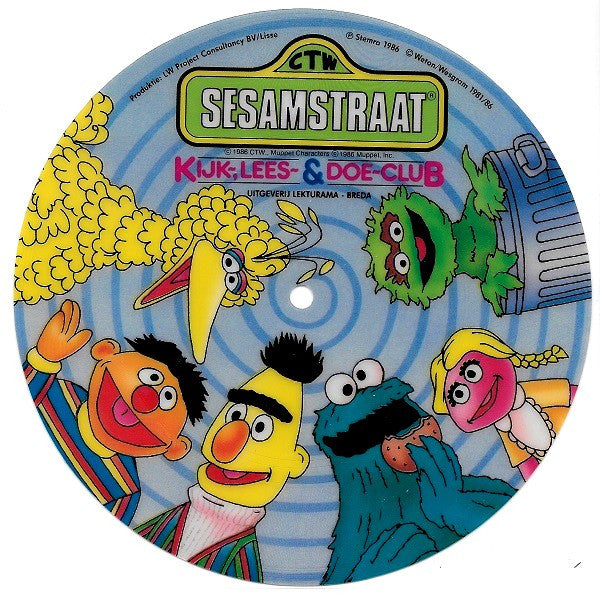 Sesamstraat : Bert En Ernie (7",Picture Disc,Single Sided,45 RPM)