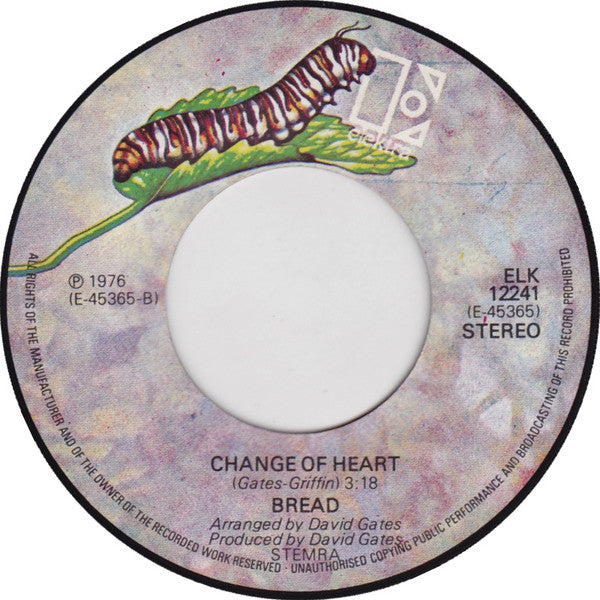 Bread : Lost Without Your Love (7",45 RPM,Single,Stereo)