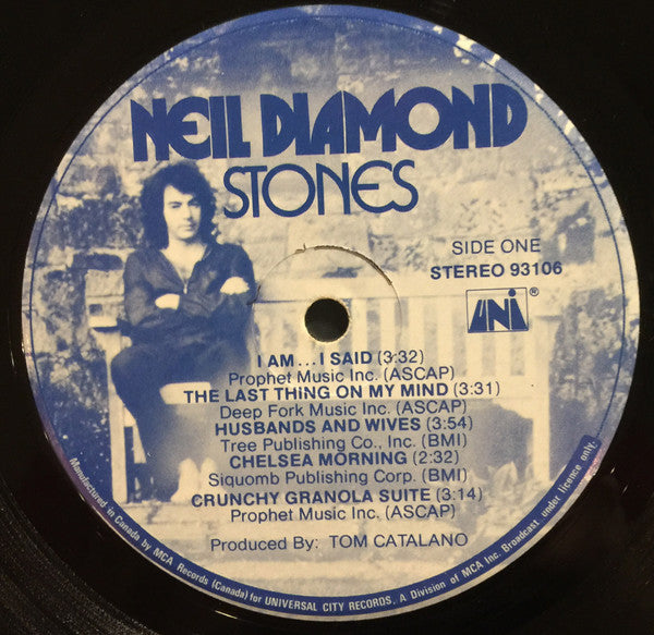 Neil Diamond : Stones (LP,Album)