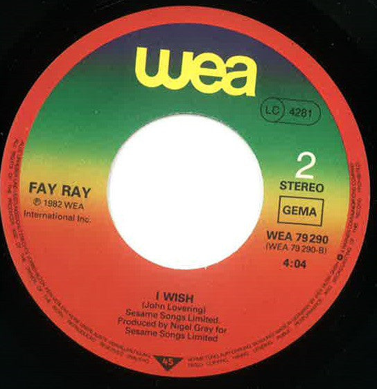 Fay Ray : Heatwave (7",45 RPM,Single,Stereo)