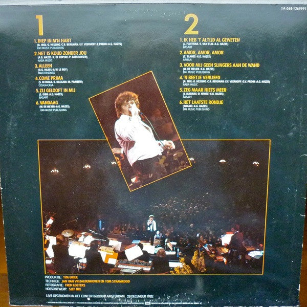 André Hazes : Live Concert (LP,Album)