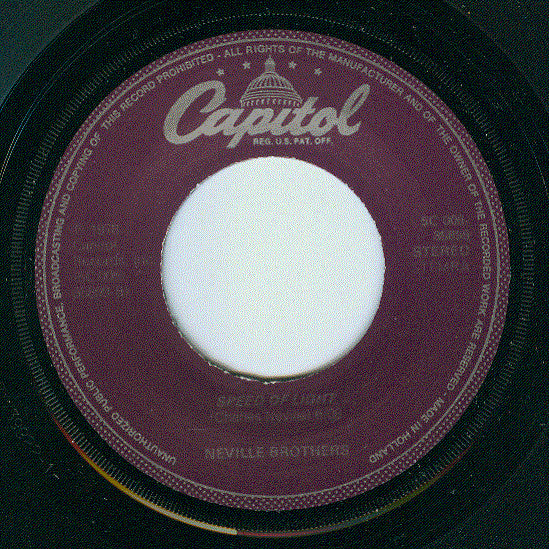 Neville Brothers, The : Washable Ink (7",45 RPM,Single)