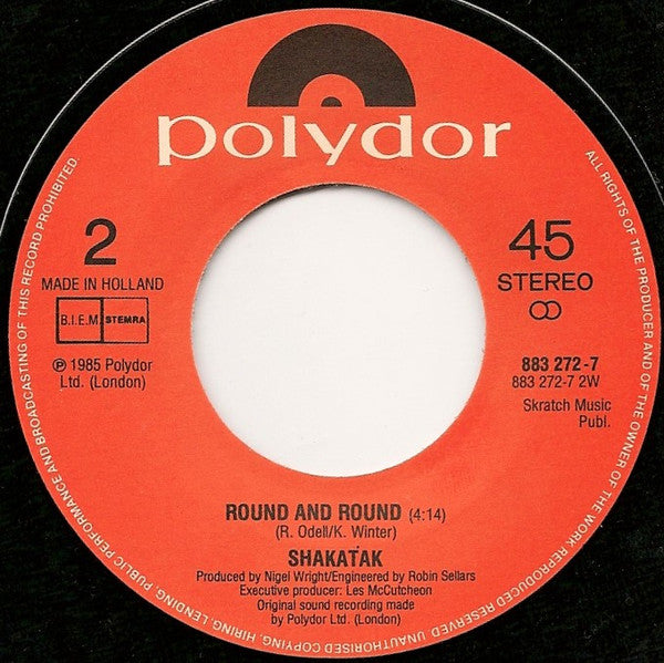 Shakatak : City Rhythm (7",Single,45 RPM)