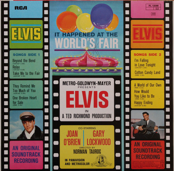 Elvis Presley : It Happened At The World's Fair (LP, Album, RE)