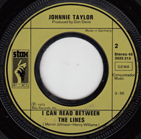 Johnnie Taylor : Cheaper To Keep Her (7",Single,45 RPM)