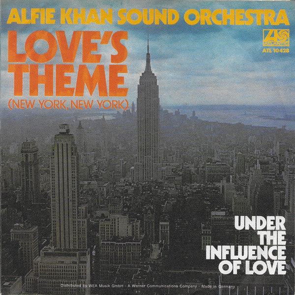 Alfie Khan Sound Orchestra : Love's Theme (New York, New York) (7", Single)