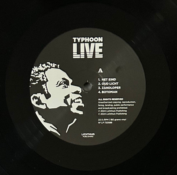 Typhoon (4) : Live (2xLP, Album, 180)