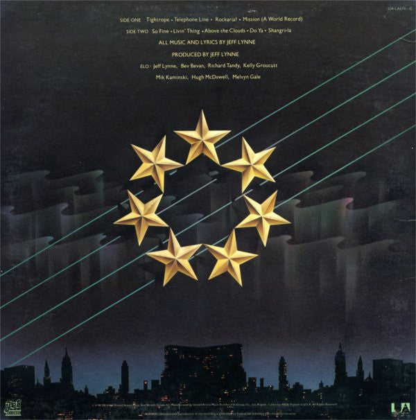 Electric Light Orchestra : A New World Record (LP,Album,Stereo)