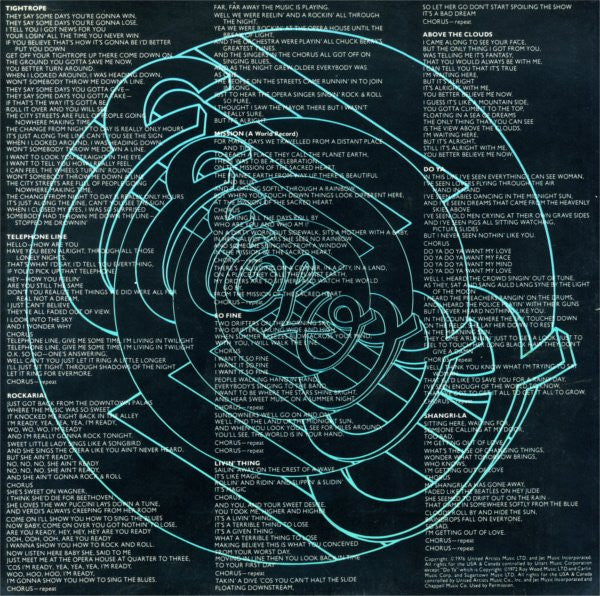 Electric Light Orchestra : A New World Record (LP,Album,Stereo)