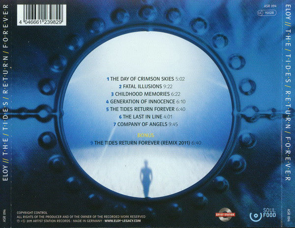 Eloy : The Tides Return Forever (Album,Reissue,Remastered)
