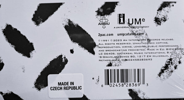 2Pac : 2Pacalypse Now (LP,Album,Limited Edition,Picture Disc,Reissue)