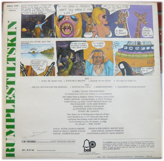 Rumplestiltskin : Rumplestiltskin (LP,Album)