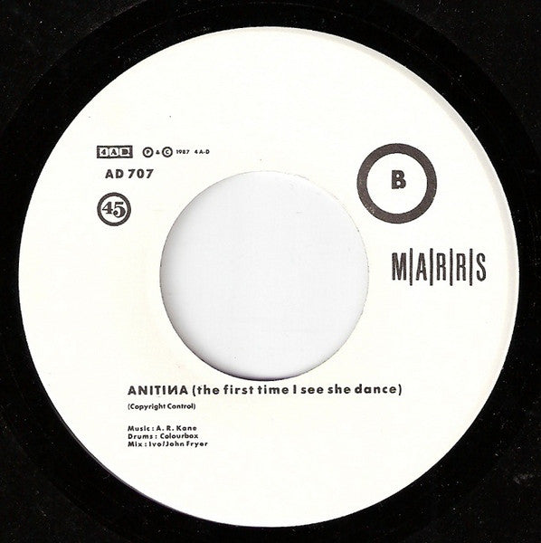 M|A|R|R|S : Pump Up The Volume (7",Single,45 RPM)