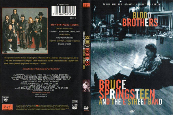 Bruce Springsteen & The E-Street Band : Blood Brothers (DVD-Video,PAL,Reissue)