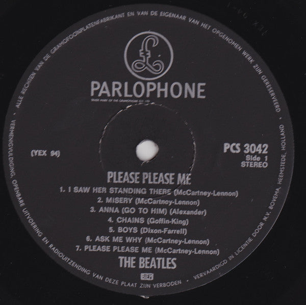 Beatles, The : Please Please Me (LP,Album,Reissue,Stereo)