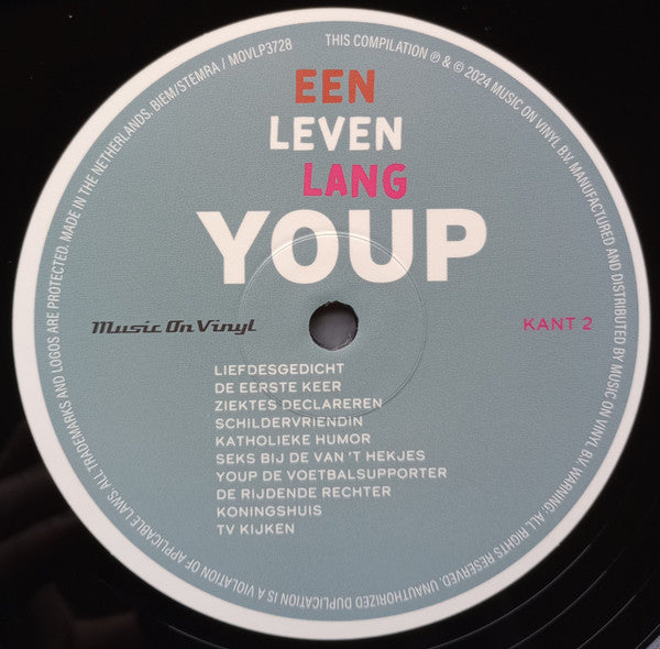 Youp van 't Hek : Een Leven Lang Youp (LP,Compilation,Stereo)