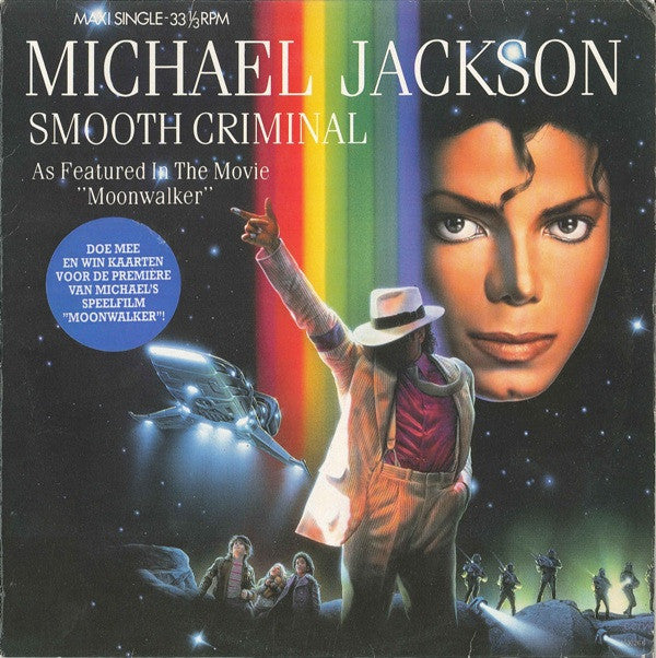 Michael Jackson : Smooth Criminal (12",33 ⅓ RPM,Maxi-Single)