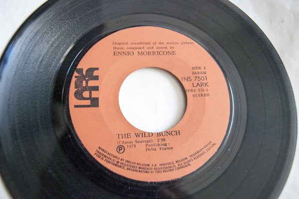 Ennio Morricone : My Name Is "Nobody" (7",Single,45 RPM,Stereo)