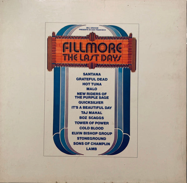 Various : Fillmore: The Last Days ()