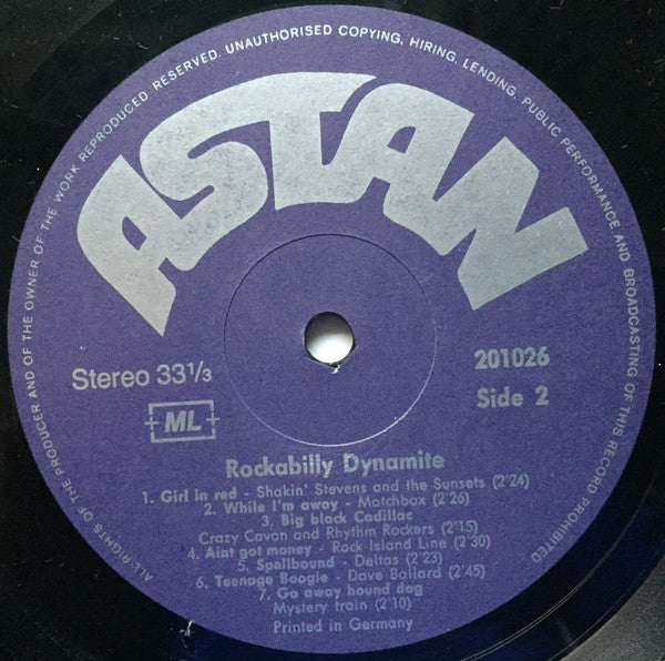 Various : Rockabilly Dynamite (LP,Compilation)