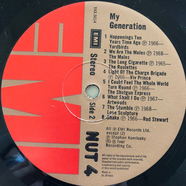 Various : My Generation (LP, Comp)