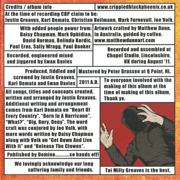 Crippled Black Phoenix : (Mankind) The Crafty Ape (LP,Album)