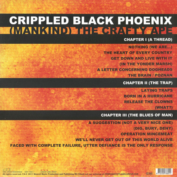Crippled Black Phoenix : (Mankind) The Crafty Ape (LP,Album)
