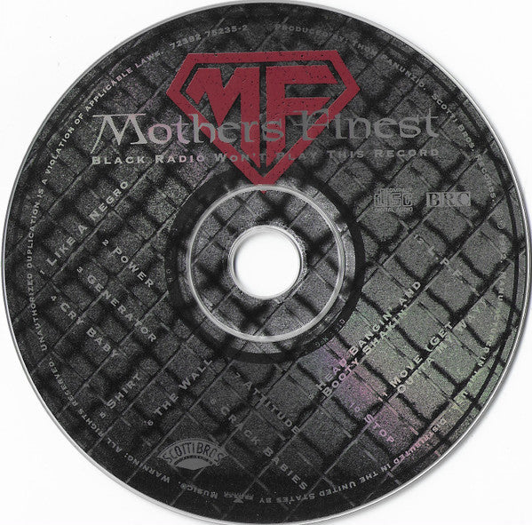 Mother's Finest : Black Radio Won't Play This Record (Album)