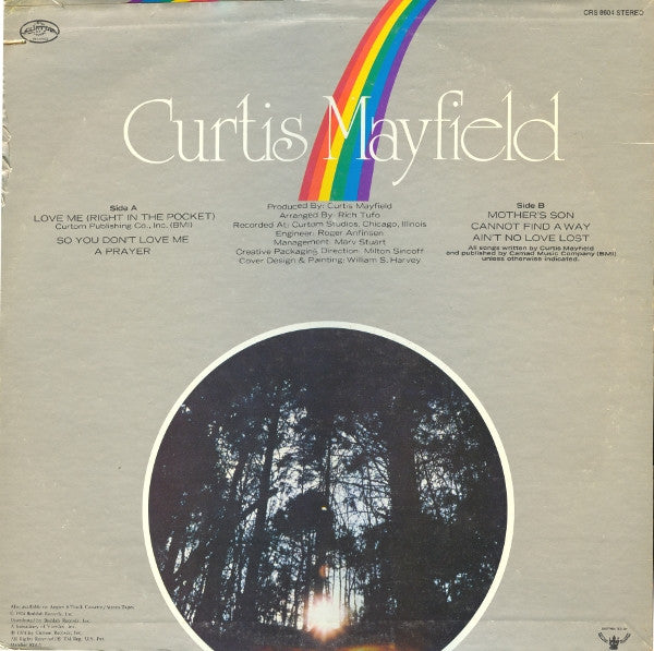 Curtis Mayfield : Got To Find A Way (LP,Album,Stereo)